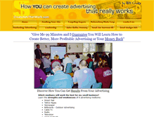 Tablet Screenshot of createadsthatwork.com